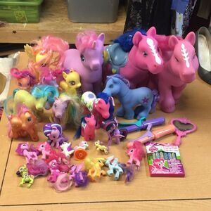 My Little Pony & Cabbage Patch G-Go and Shutterfly Crimp and Curl lot